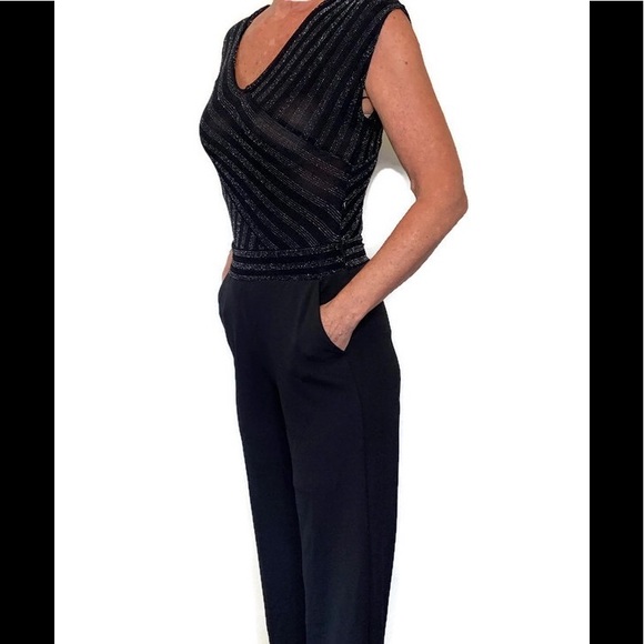 Fabulous Pant Romper-Silver Detail - Picture 2 of 6